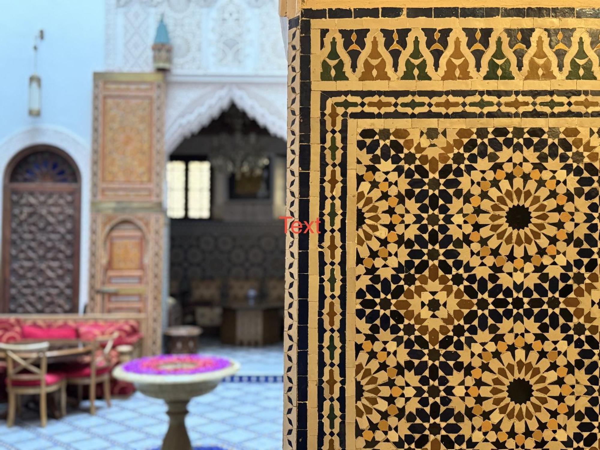 Riad Mazar Fez Eksteriør billede